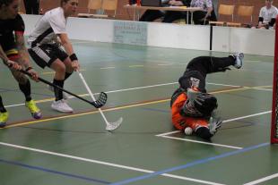 Einer der zahlreichen «Big Saves» von Michaela Feldmann  