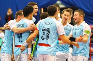 Jubelnde Gossauer, diesmal auch am Ende des Spiels!