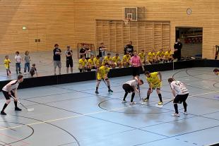 Auftakt zur Playoff-Finalserie gegen Blau-Gelb Cazis