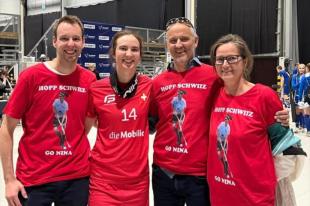 Auch in der Nati mit der Nummer 14: Nina Brecher