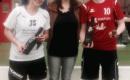 Seraina Kilchsperger und Miriam Jäggi als Bestplayer von Cupsiegerin Martina  Gasner ausgezeichnet